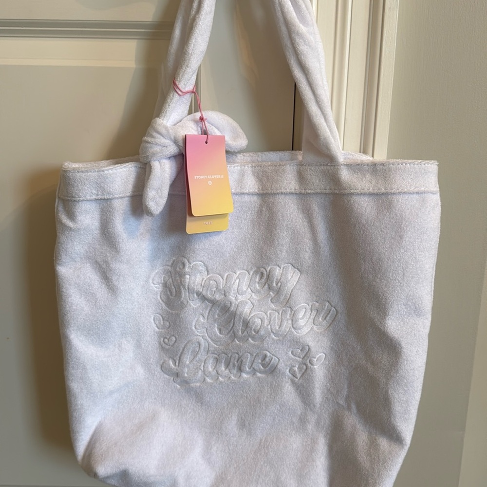 Stoney Clover For Target White Tote bag - Brand New!